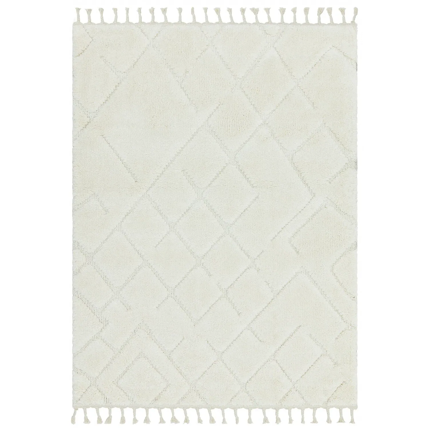 Ariana Macrame Rug - White image