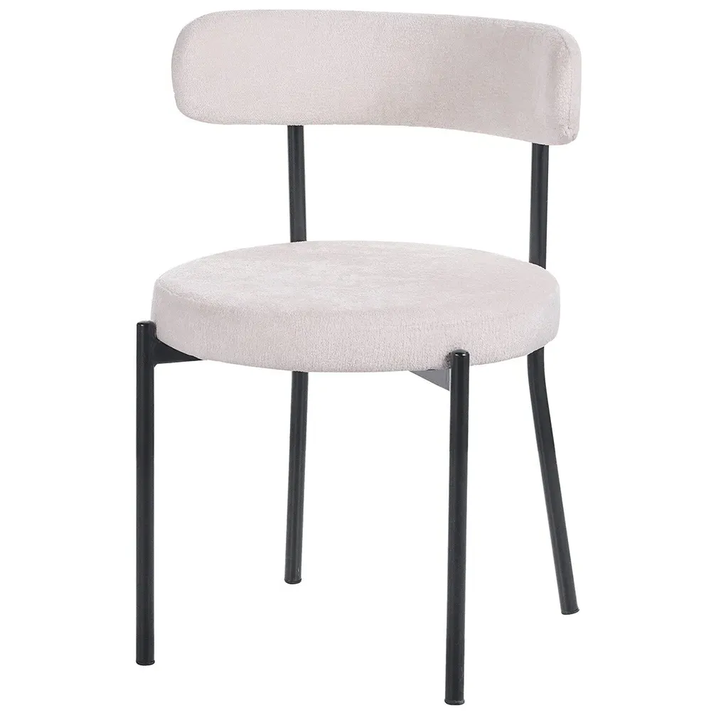 Ariana Round 4 Seater Dining Table - White