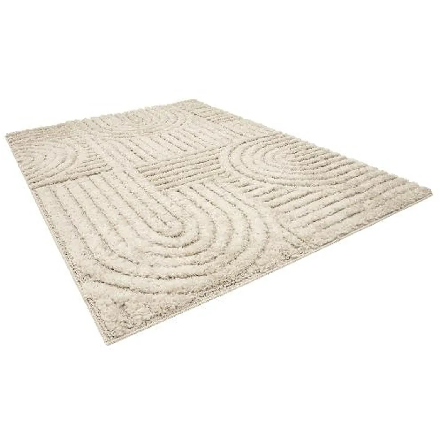 Arianna Arches Deco Rug 66cm - Natural
