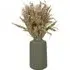 Artificial Grass Plant in Ceramic Vase - Natural
