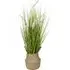 Artificial Pampas with Woven Basket