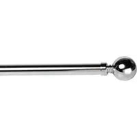 Ascot Extendable Curtain Pole - Chrome