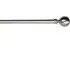 Ascot Extending Curtain Pole 120-210cm - Chrome