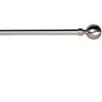 Ascot Extending Curtain Pole 210-360cm - Chrome