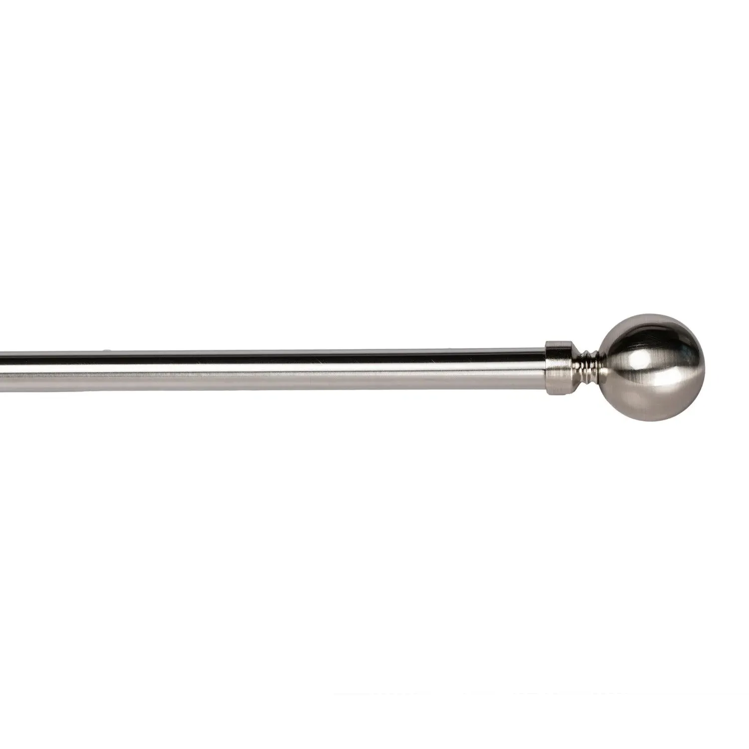 Ascot Extending Curtain Pole 210-360cm - Chrome