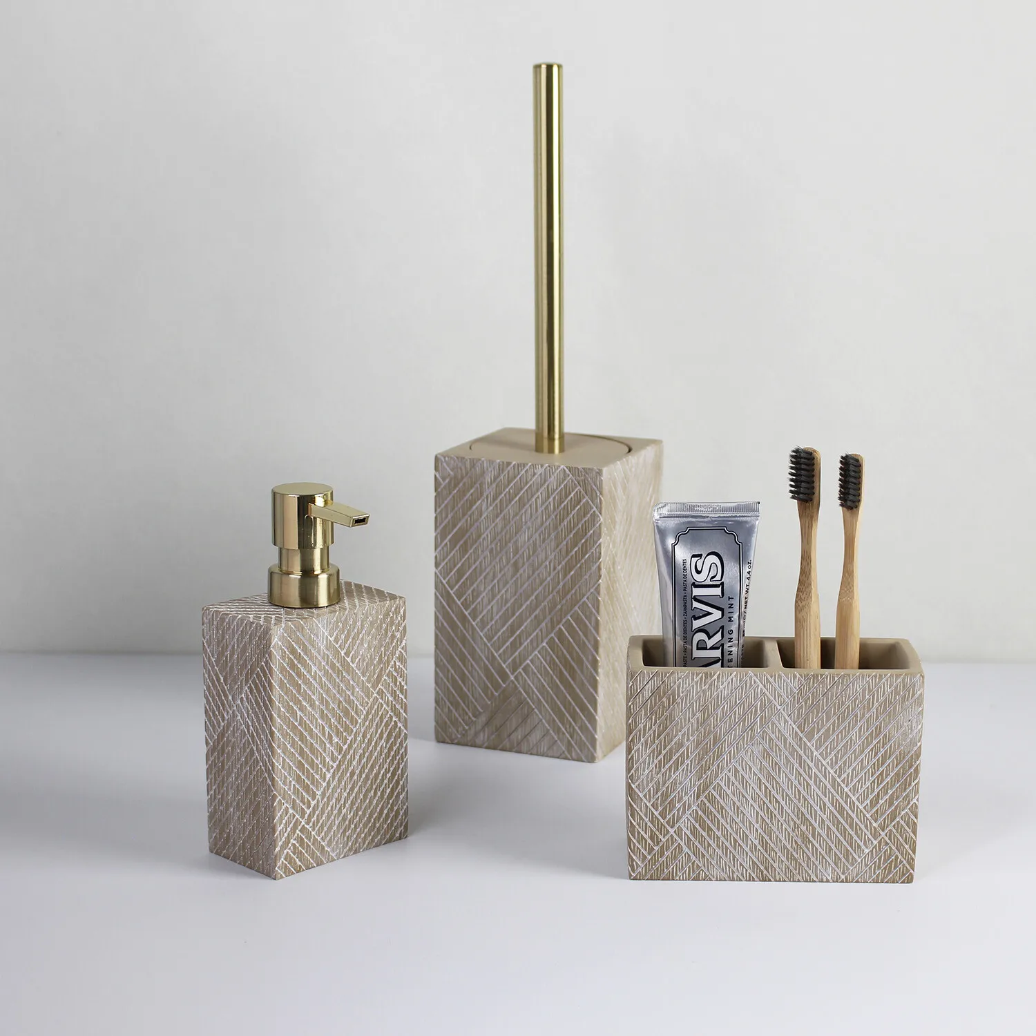 Ashton Toothbrush Holder - Neutral