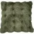 Aspen Faux Fur Cushion - Green