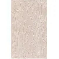 Aspen Wood Bath Mat - Beige, Cotton