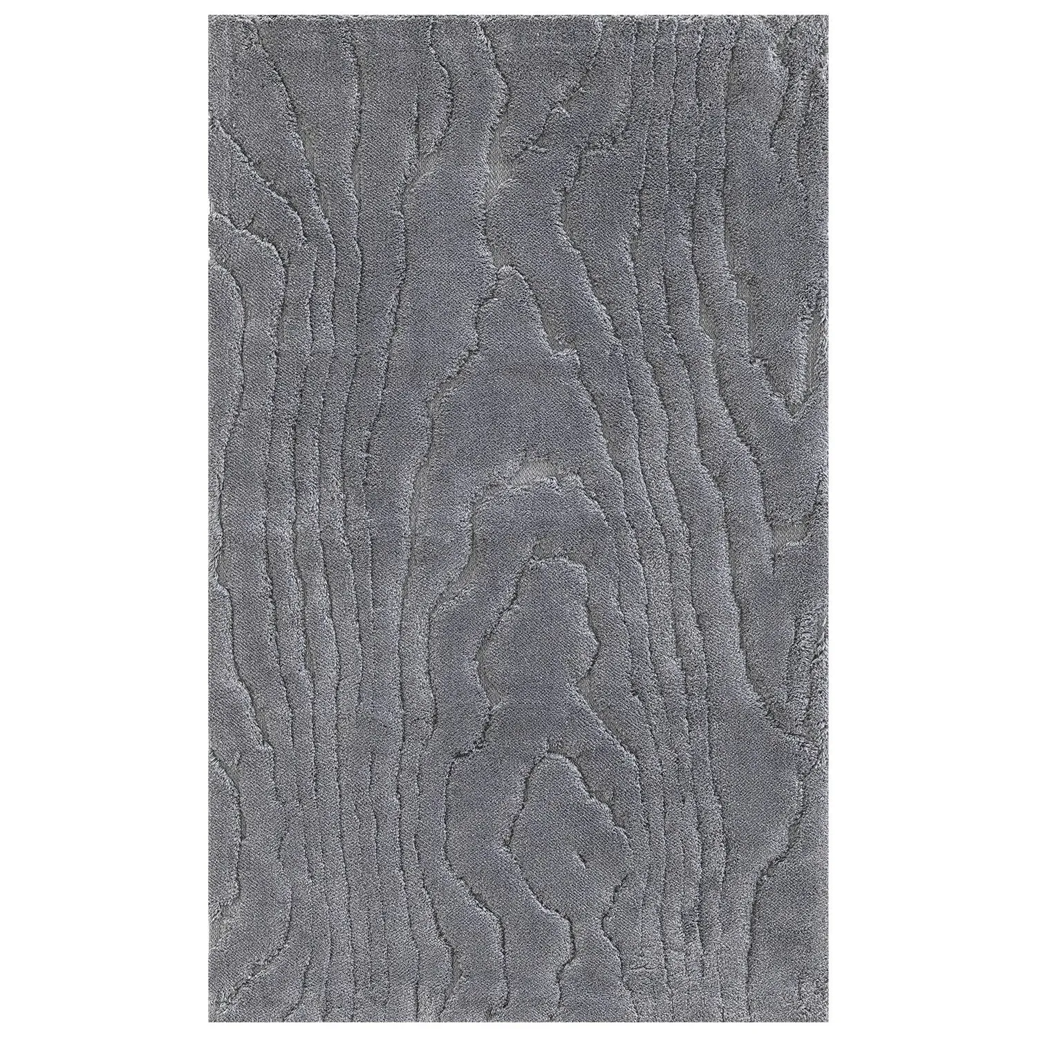 Aspen Wood Bath Mat - Dark Grey, Cotton