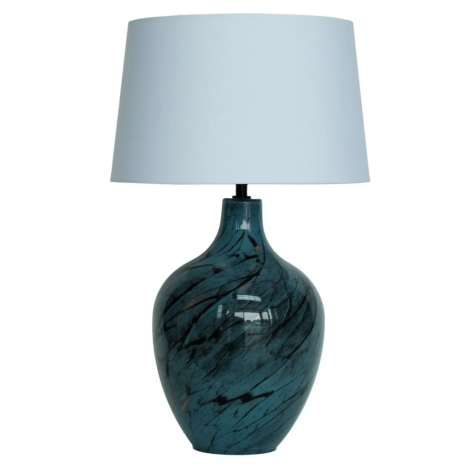 Aspyn Table Lamp - Blue, Black image