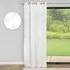 Astra Jacquard Voile Curtain - White