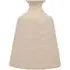 Astrid Textured Vase - Beige