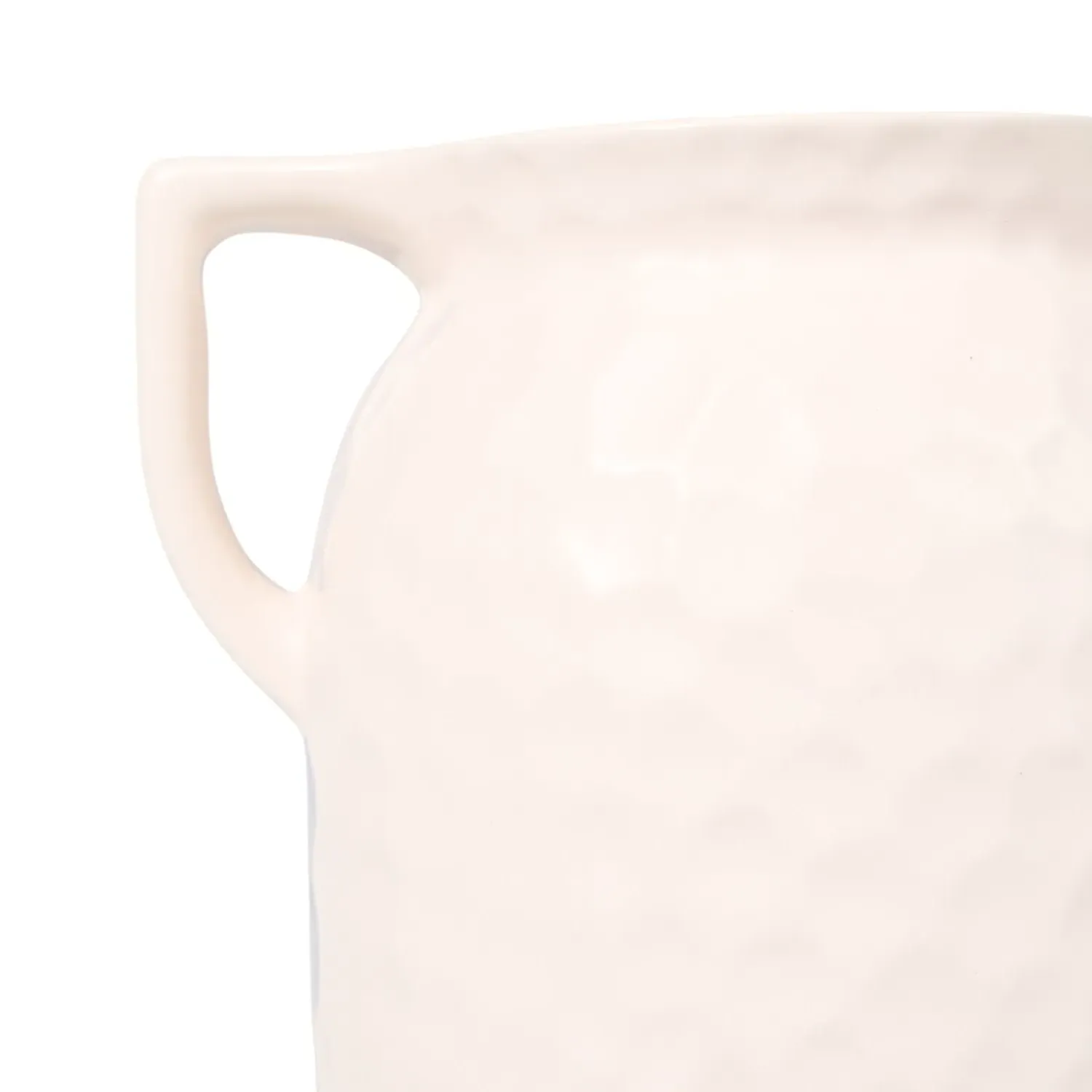 Athena Handled Vase - Beige