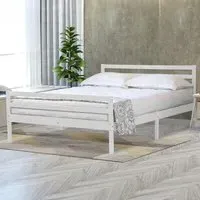 Atlas Bed Frame - White