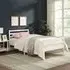 Atlas Single Bed Frame - White