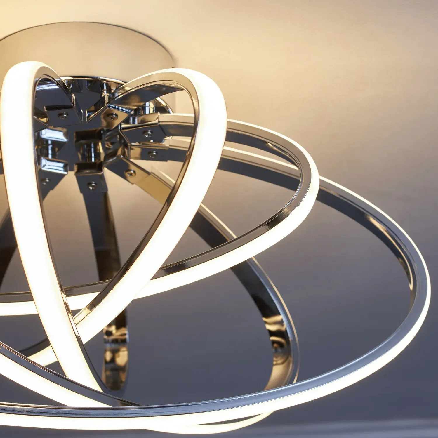 Atomic LED Flush Ceiling Light - 25W