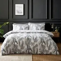 Attalea Single Duvet Set - Monochrome
