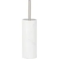Attica Toilet Brush Holder - Marble Effect, Polyresin