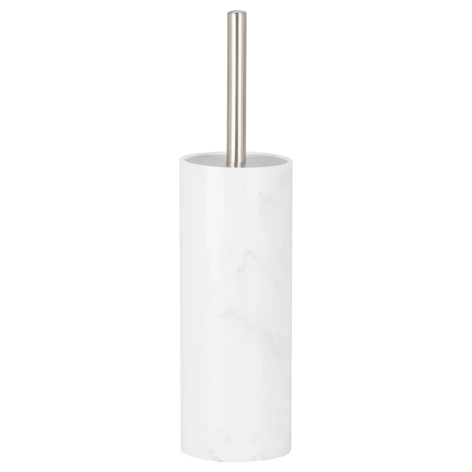 Attica Toilet Brush Holder - Marble Effect, Polyresin image