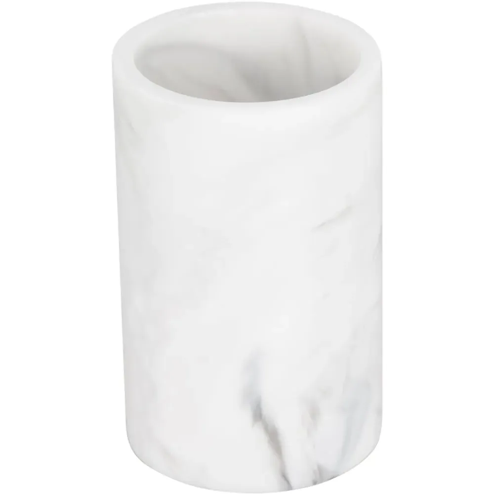Attica Toothbrush Holder - White, Marble Effect image