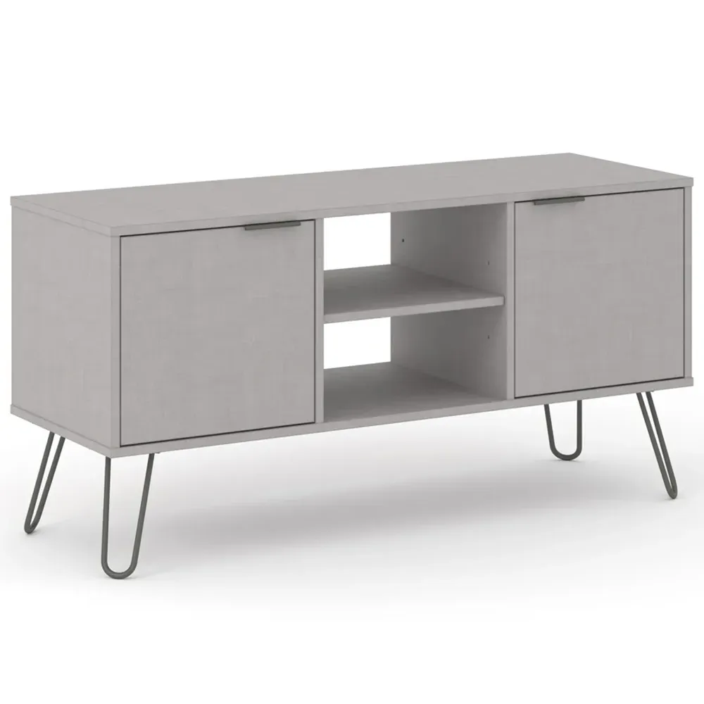 Augusta 2 Door TV Unit - Grey
