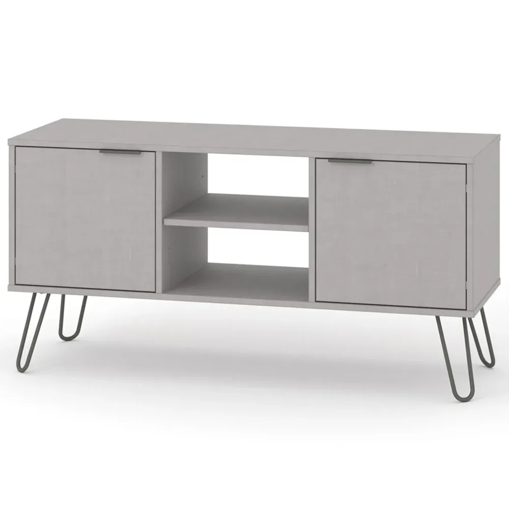 Augusta 2 Door TV Unit - Grey