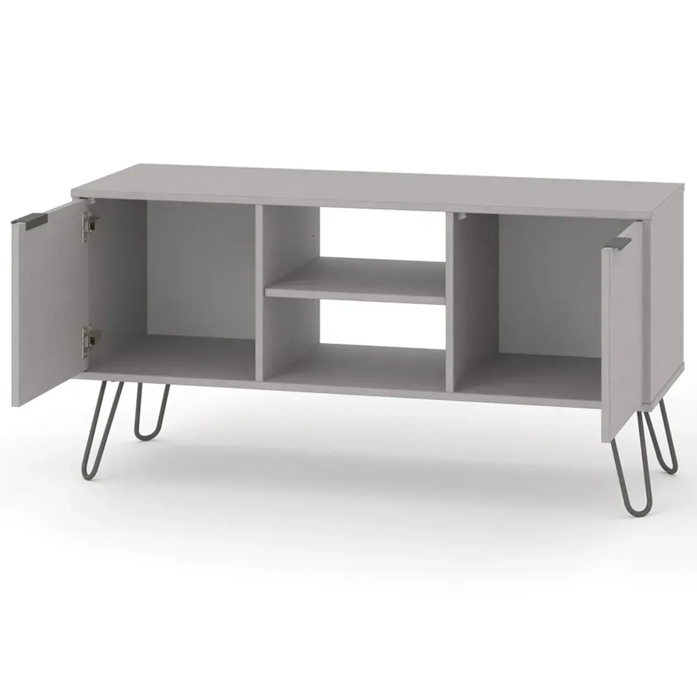 Augusta 2 Door TV Unit - Grey