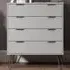 Augusta 4 Drawer Chest of Drawers - Grey