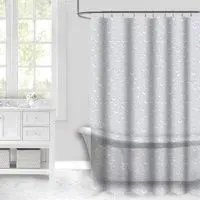 Aura Bubbles PEVA Shower Curtain - Grey, 180 x 180cm