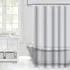 Aura Bubbles PEVA Shower Curtain - Grey, 180 x 180cm