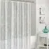 Aura Falling Leaf Shower Curtain - Translucent