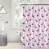 Aura Flamingo Shower Curtain - Pink, Polyester