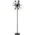 Aurora Floor Lamp - Black, Smoked Glass