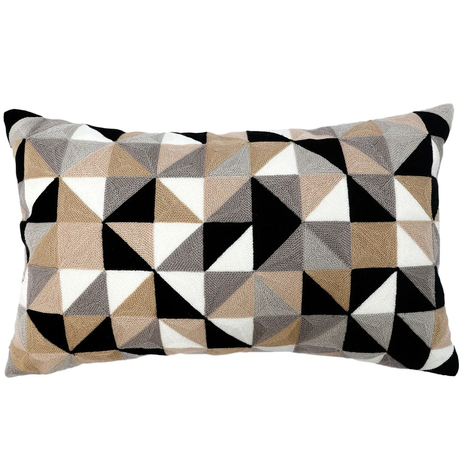 Austin Geo Cushion - Monochrome