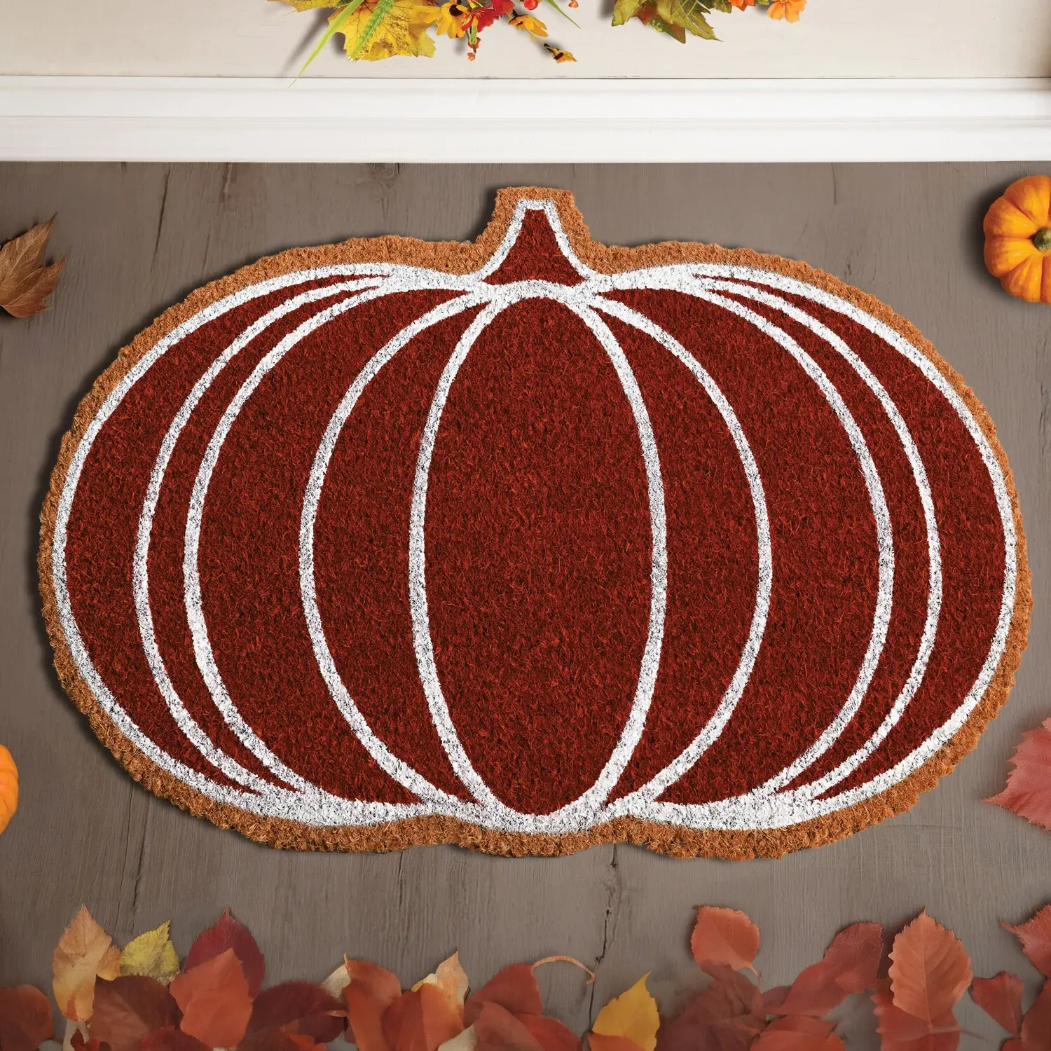 Autumn Coir Mat - Brown