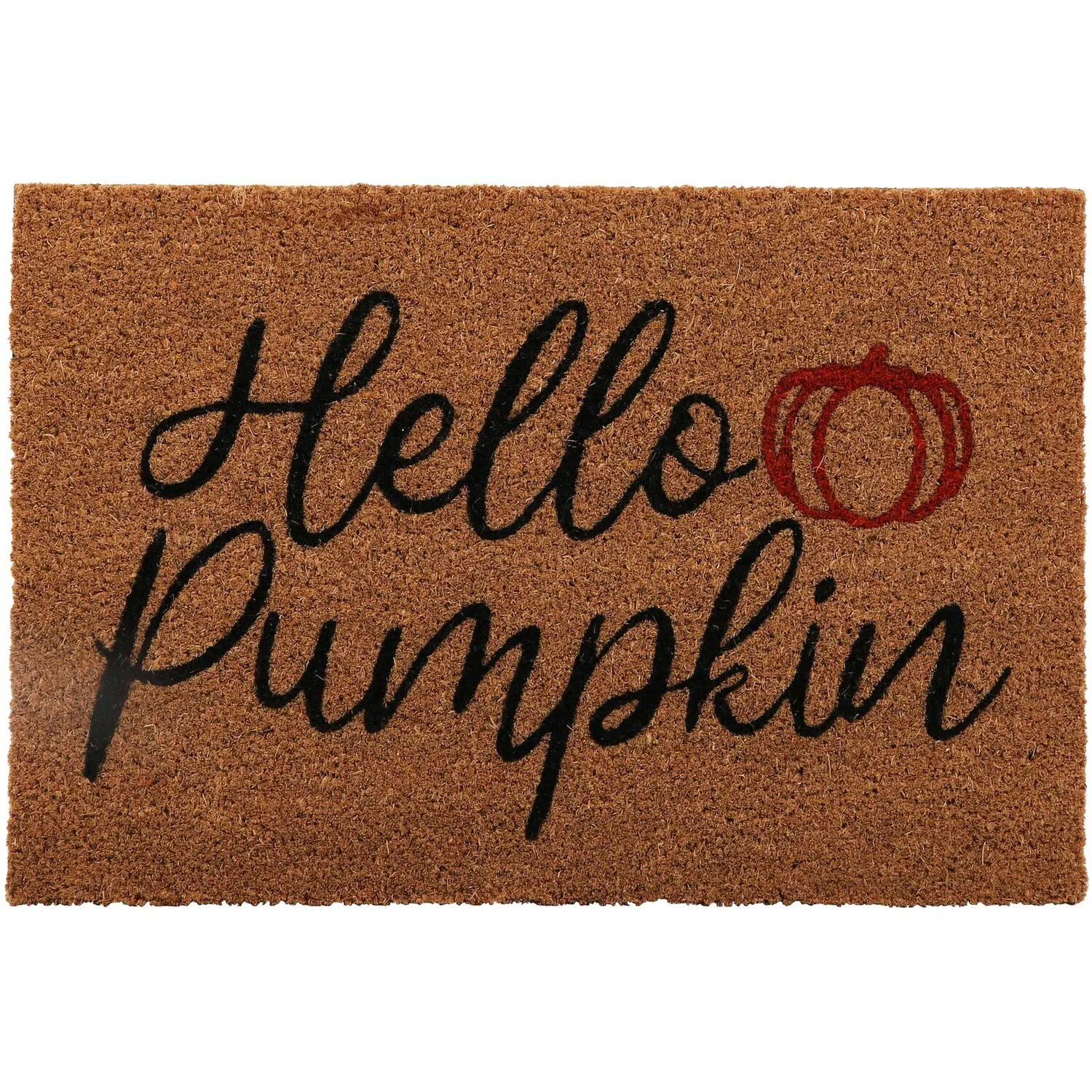 Autumn Printed Coir Door Mat - Brown