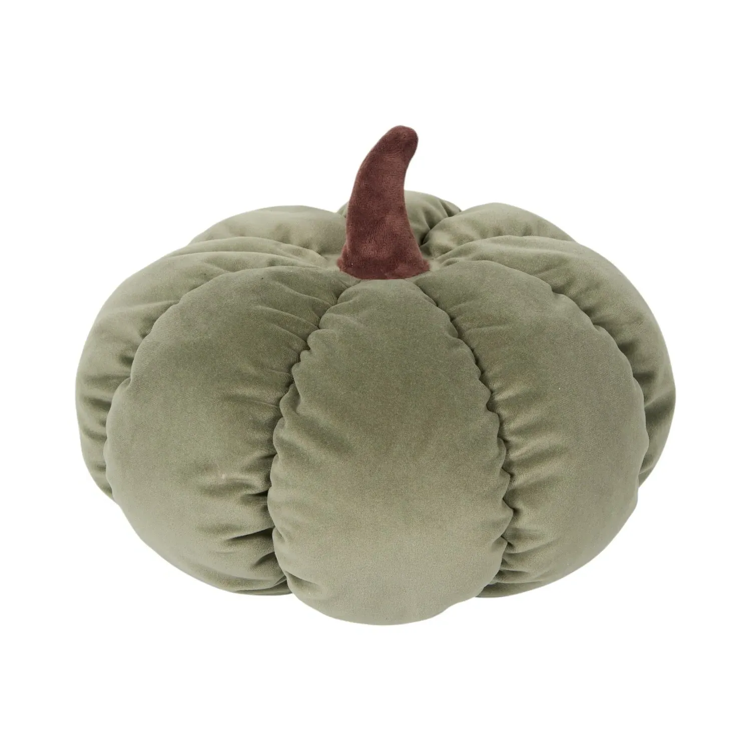 Autumn Pumpkin Cushion - Green