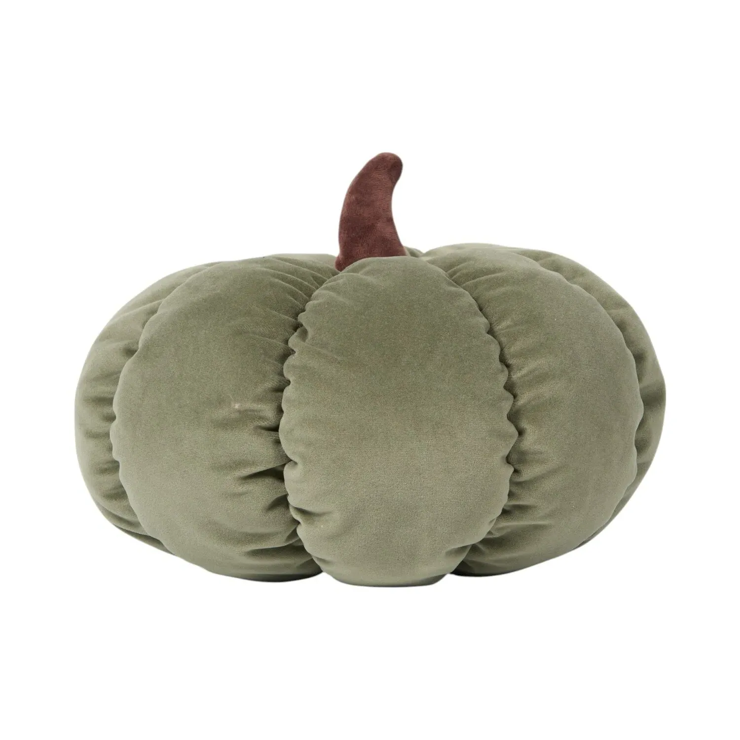 Autumn Pumpkin Cushion - Green