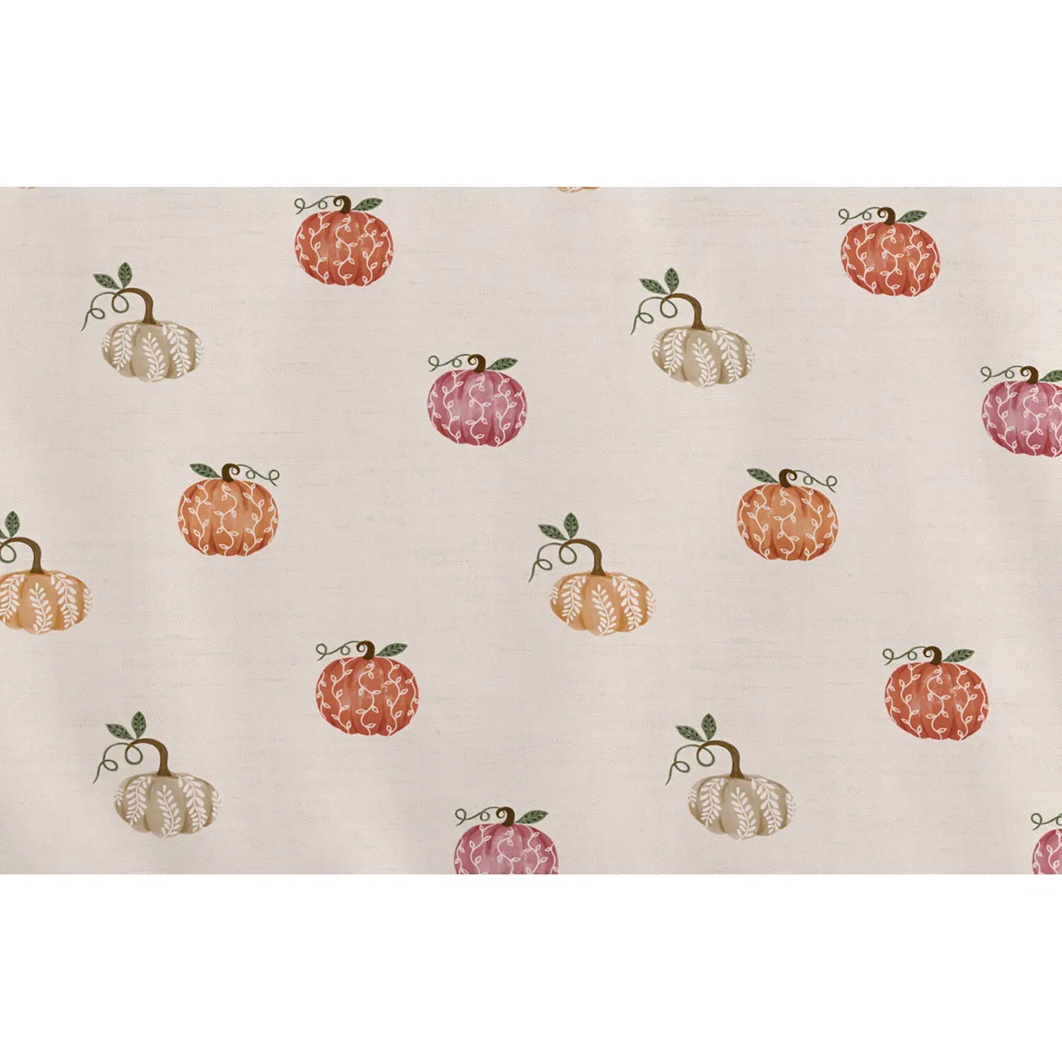 Autumn Pumpkins Single Duvet Set - Multicolour, Polycotton