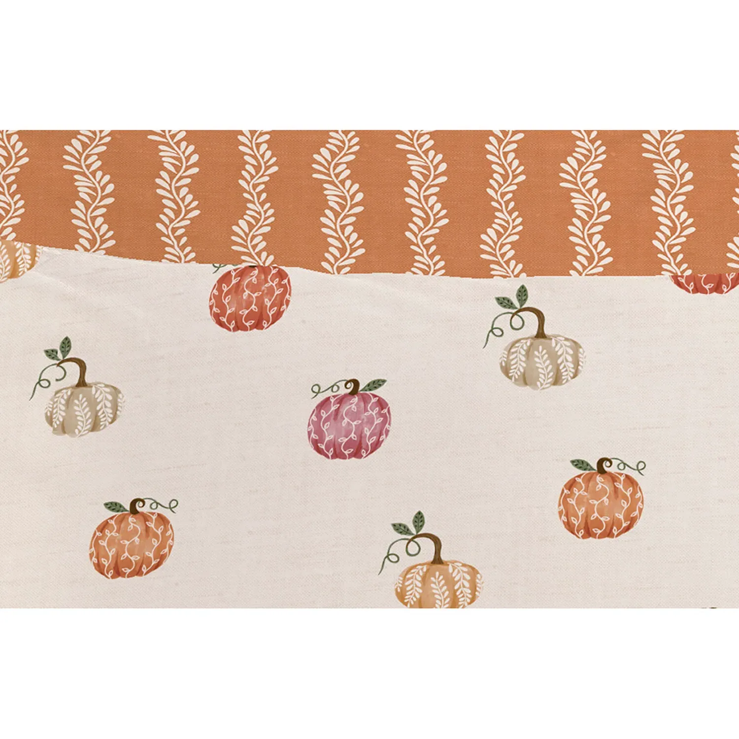 Autumn Pumpkins Single Duvet Set - Multicolour, Polycotton
