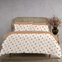 Autumn Pumpkins Super King Duvet Set - Multicolour, Polycotton