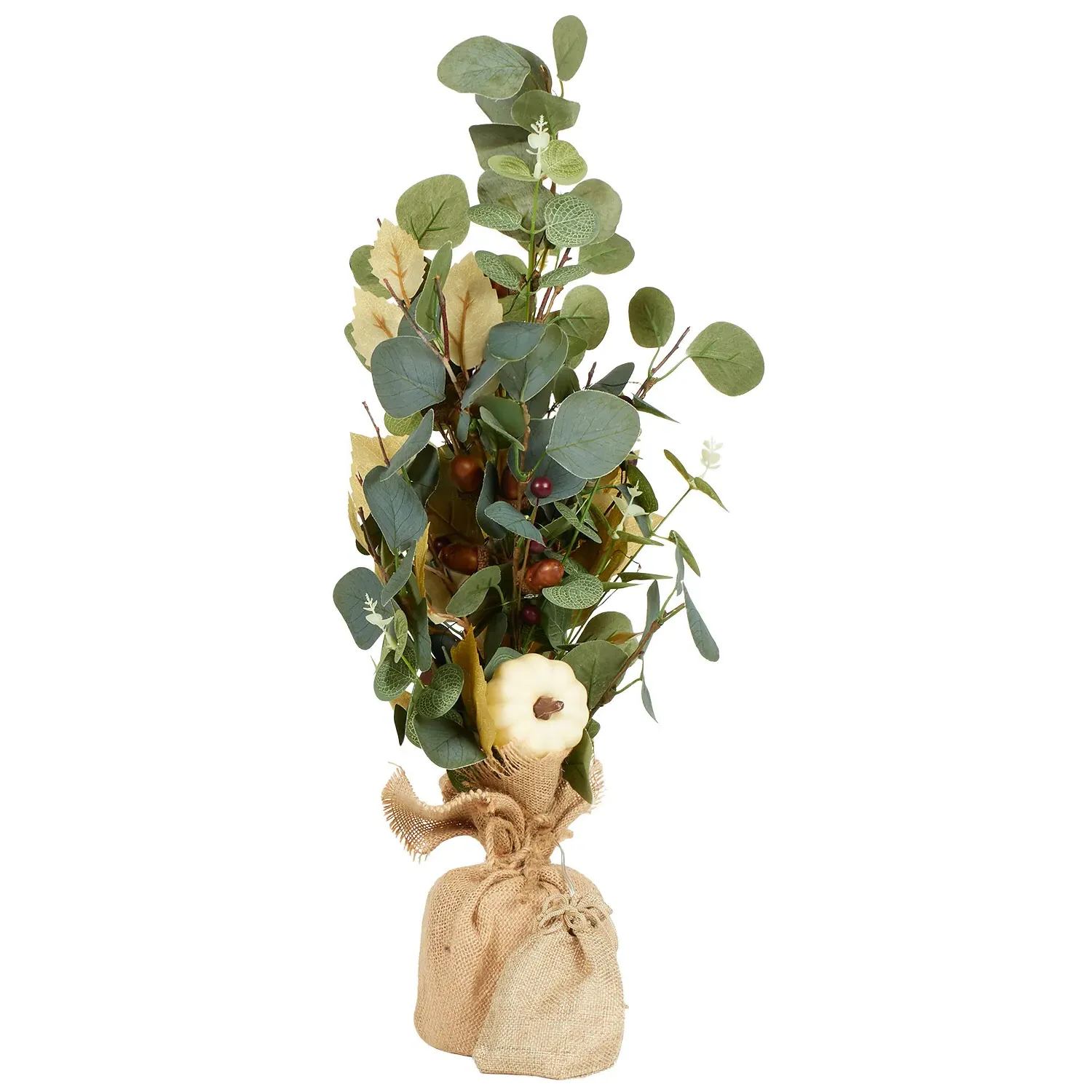 Autumnal Enchanted LED Table Tree - Green