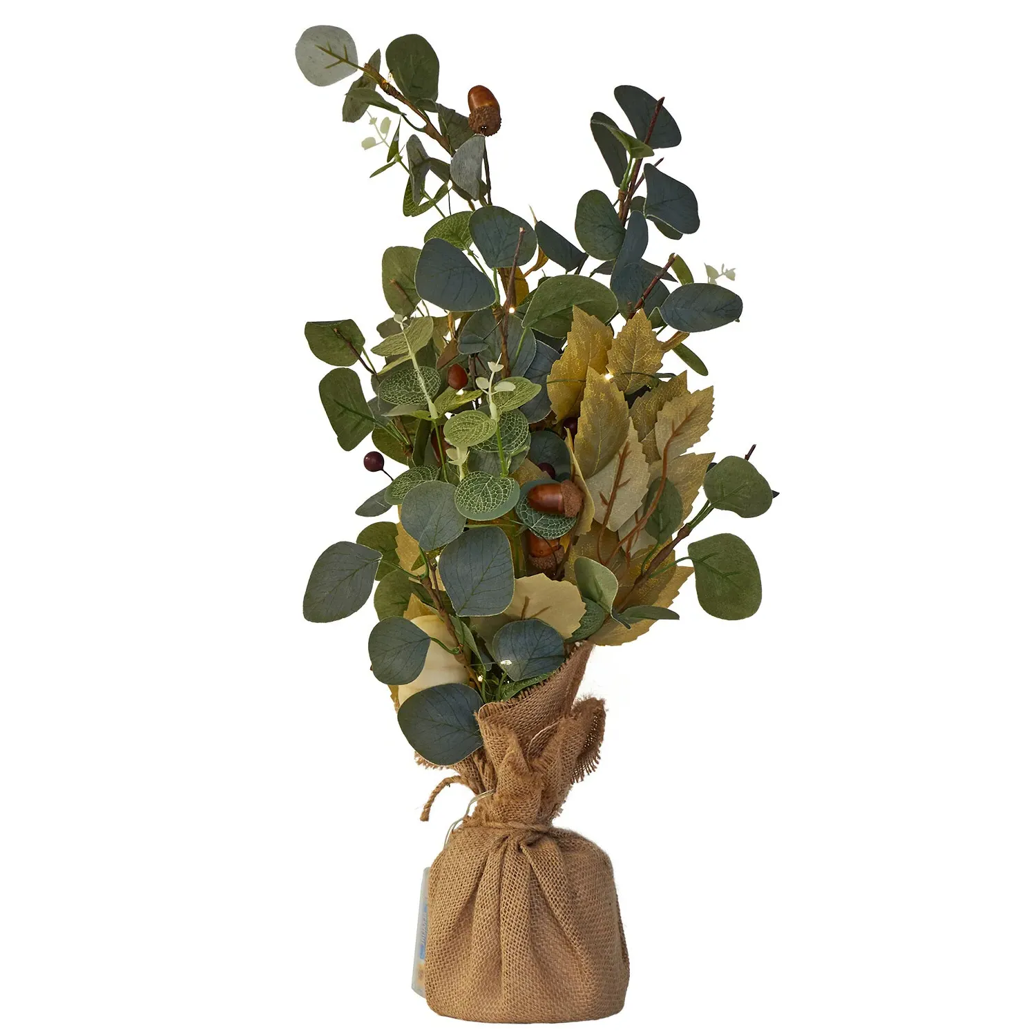 Autumnal Enchanted LED Table Tree - Green