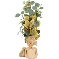 Autumnal Enchanted LED Table Tree - Green