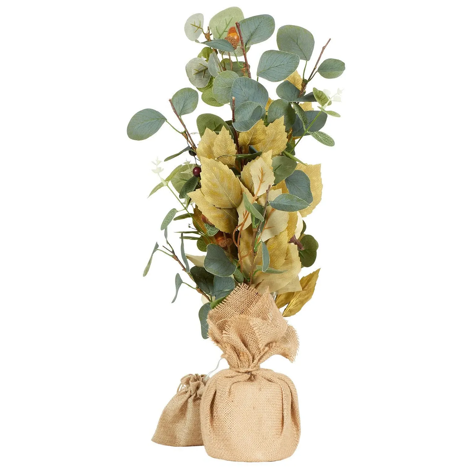 Autumnal Enchanted LED Table Tree - Green