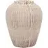 Ava Textured Vase - White