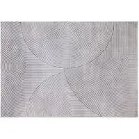 Avery Arch Rug - Charcoal