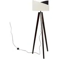 Avery Floor Lamp - White, Black