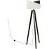 Avery Floor Lamp - White, Black