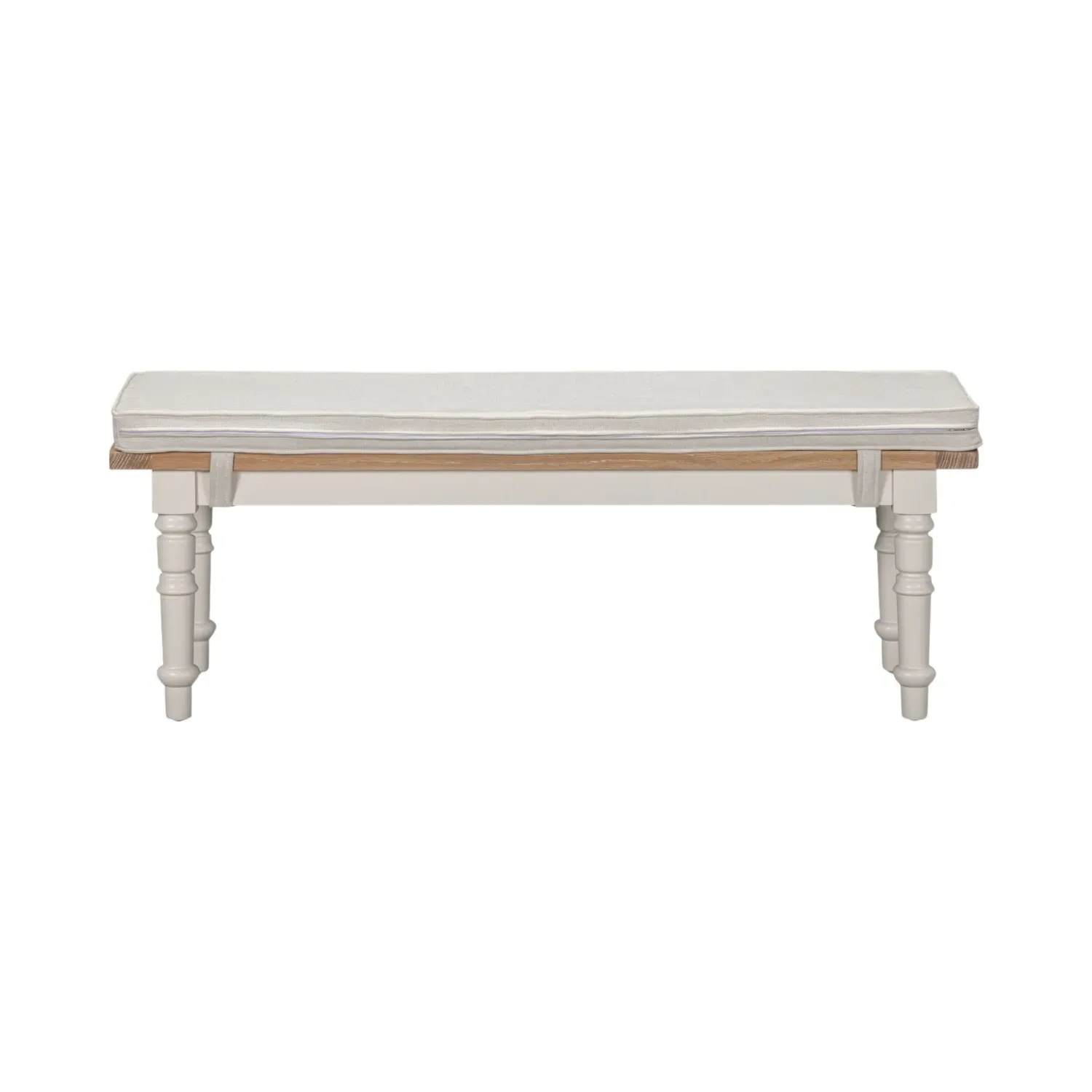 Avesbury Upholstered Bench - Stone